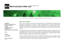 Tablet Screenshot of mavrolaw.com